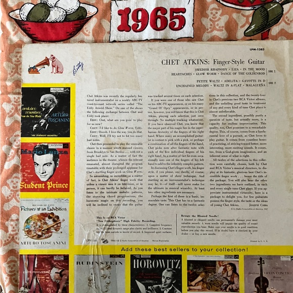 Chet Atkins LP-Finger Style RCA - Picture 4 of 4